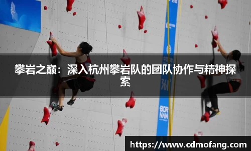攀岩之巅：深入杭州攀岩队的团队协作与精神探索